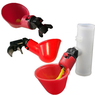Plastic Drinking Nipples 80mm Chicken Waterer Cups